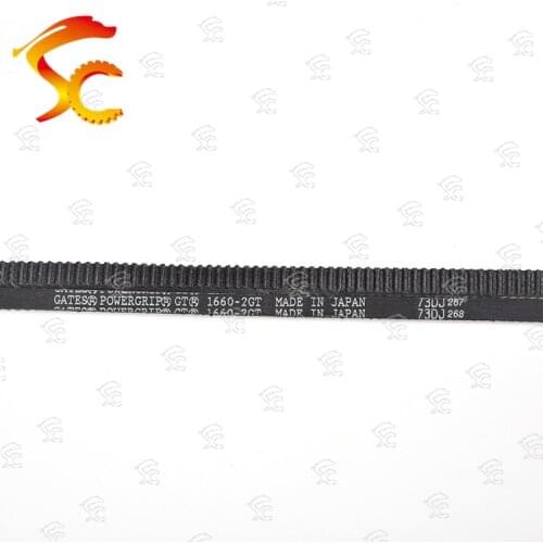 1PCS Timing belt closed loop rubber GT2 1660 teeth 830 length 1660mm width 20mm 15mm 12mm 10mm 9mm 1660-2GT GATES Brand
