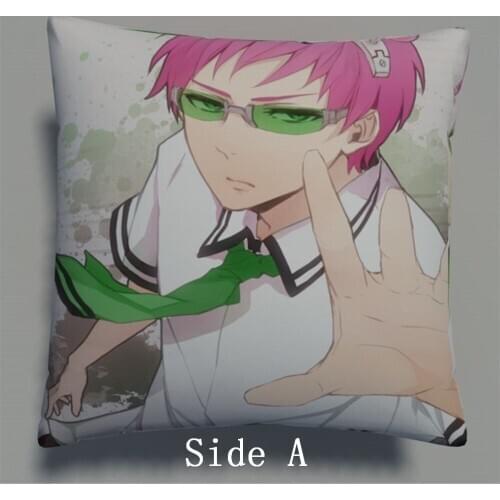 Saiki Kusuo No Sainan Anime Two Side Pillowcases Hugging Pillow Cushion Case Cover Otaku Cosplay Gift New 578