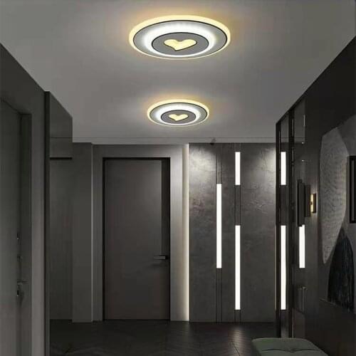 Nordic modern balcony channel ceiling lamp corridor LED aisle lamp cloakroom living room bedroom bar decoration lamp new