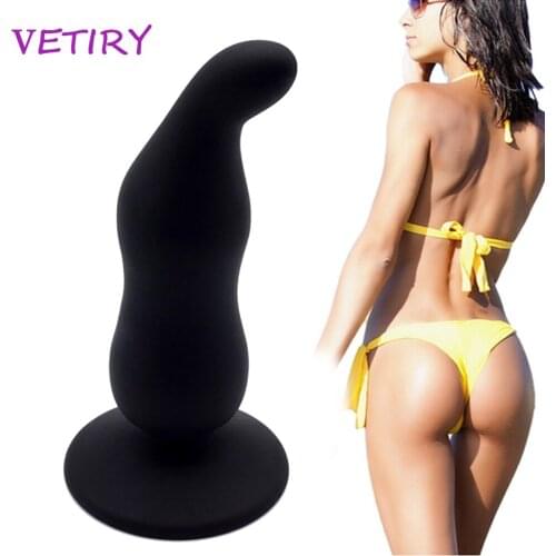 VETIRY Anal Sex Toys For Woman Men Anal Plug Butt Plug Prostate Massager Sex Machine G-spot Silicone Anal Beads Gay Masturbator