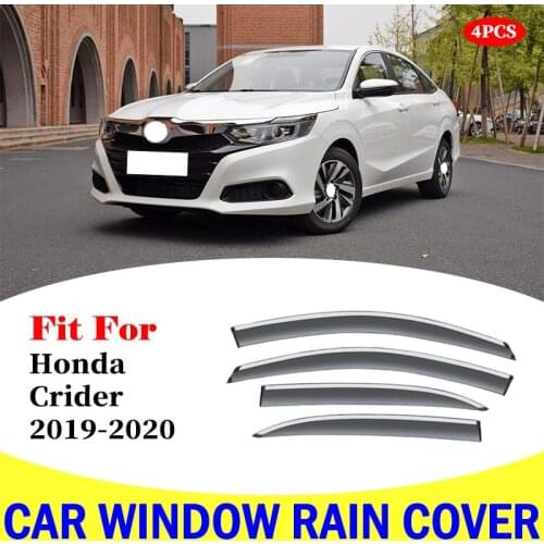 Car Window Rain Shield Visor Guards Protector Sun Wind Deflector Awning Shade Cover Honda Crider 2019-2020 Car Accessories