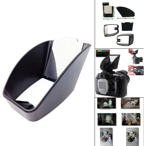 Mirror Flash Diffuser Reflector for D90 D300 100D 60D Photographers