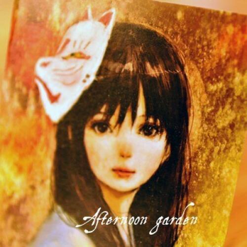 1pcs MG-22 shrine and fox mask Japanese-style hand-painted postcard 10 sheets