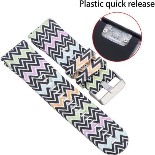 22mm Quick Release easy fit Silicone watch band for Garmin Fenix 6 6pro 5 5 plus Approach S60 Instinct Bracelet strap for Fenix5