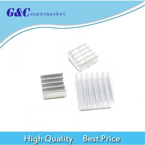 3PCS One Set Aluminum Heatsink Cooler Adhesive Kit for Cooling Raspberry Pi diy electronics