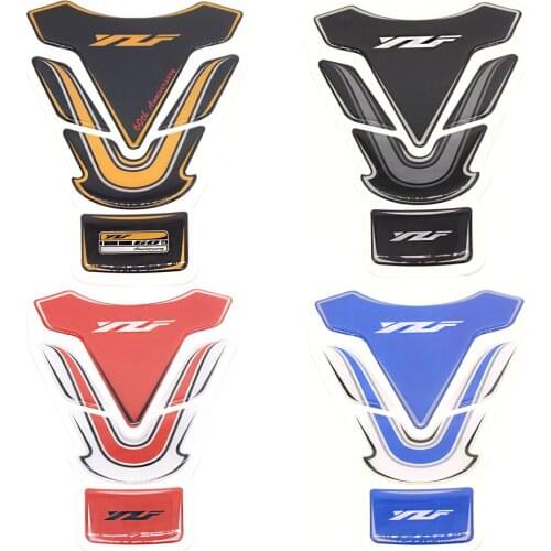 3D Motorcycle Fuel Tank Pad Protector Decal Sticker Motocross YZF Stickers Case for Yamaha YZF-R1 YZF-R6 R1 R3 R6 R1M
