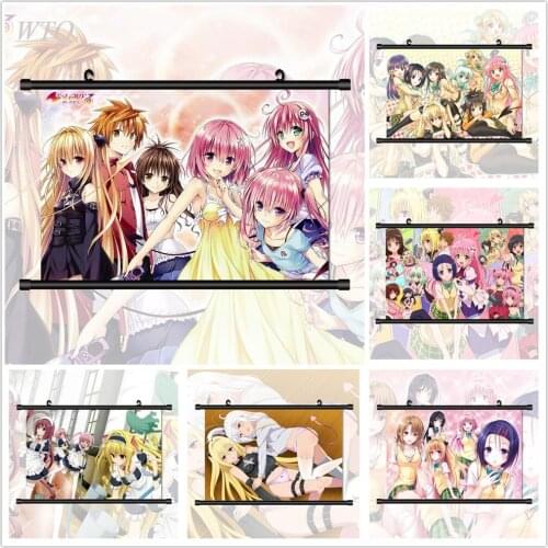 To Love Ru Momo Lala Nana Darkness Mikan HD Print Anime Posters Canvas Painting Wall Decor Poster Wall Art Picture Home Decor