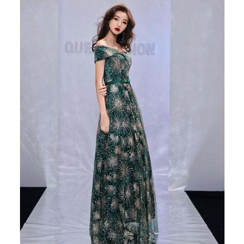 Freeship 100%real green glitter princess cosplay long dress Medieval Victoria dress/stage performance/show/drama