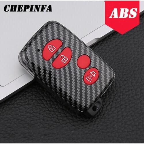 ABS Car Key Case Full Cover For Toyota Avalon Camry Corolla 2014 2015 2016 2017 Remote Car Key Shell Case Fob Housing Cover