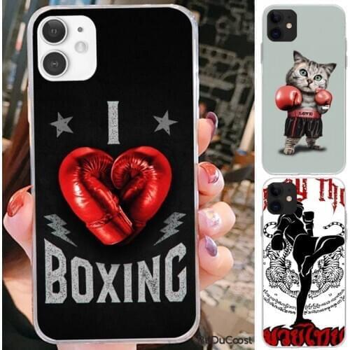 Reall Boxing Gloves Phone Case For iPhone 7 8 Plus X XS Max XR Coque Case For iphone 5s SE 2020 6 6s 11Pro