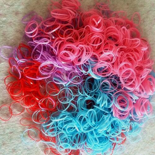 Pet Dog Beauty Pet Hair Accessories elastic Rubber Bands TPU rubber band high elastic head rope hair rope 100g about5000pcs