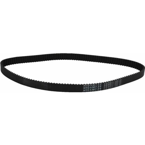 HTD5M 144Teeth Engine Timing Belt Rubber Geared-Belt 720mm Girth 15mm Width