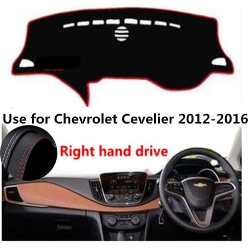 TAIJS Factory Classic Leather Car Dashboard Cover For Chevrolet Cevelier 2012 2013 2014 2015 2016 Right hand drive