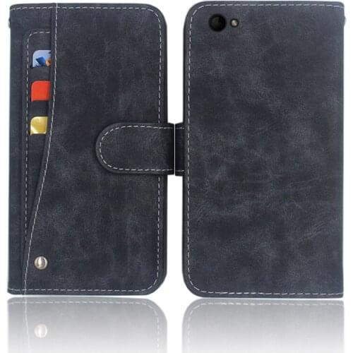 Hot! Irbis SP46 Case High quality flip leather phone bag cover case for Irbis SP46 with Front slide card slot