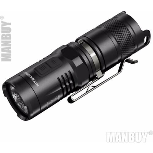 NITECORE MT10C Multitask Tactical Flashlight U2 LED 920Lumen Red Light Mode EDC Waterproof Camping Without Battery Free Shipping