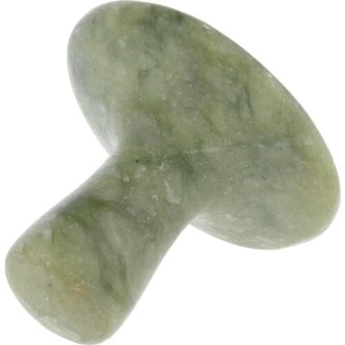 Mushroom Shaped Natural Jade Volcano Stone Hot Sap Rock Warmer Heater Rock Massage Stone Basalt Stone Anti-ageing