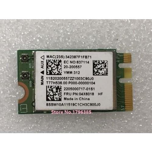 Wholesale New For Broadcom BCM943142Y Wireless M.2 NGFF WiFi For Bluetooth 4.0 For LENOVO G40-30 G40-45 G40-70 FRU:04X6018