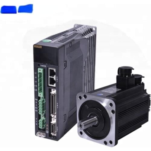 Industrial AC servo motor 1kw with driver 130mm 1000rpm