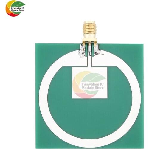 Ziqqucu UWB Ultra Wideband Antenna 2.4Ghz-10.5Ghz 10W (40dBm) Pulse PCB Antenna Module For DIY Self-Made Expreiment