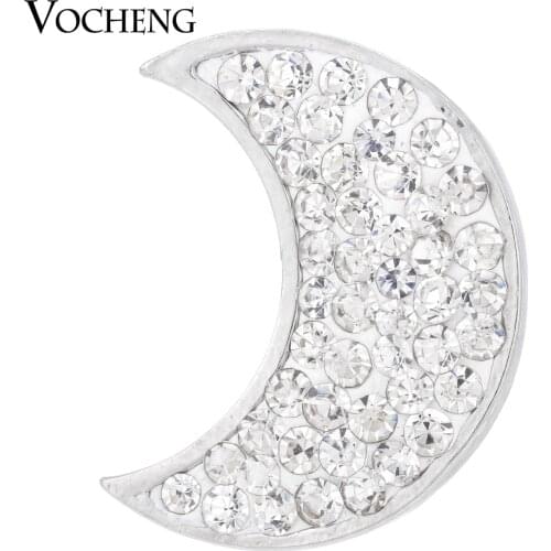 Vocheng Ginger Snap Button Jewelry 18mm 4 Colors Sugar Shining MoonVn-1049