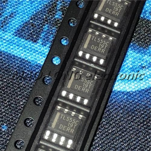 10PCS/LOT TLC555CDR SOP-8 TL555C SOP8 TLC555 SOP TLC555CD In Stock Real-time clock chip SMD brand new