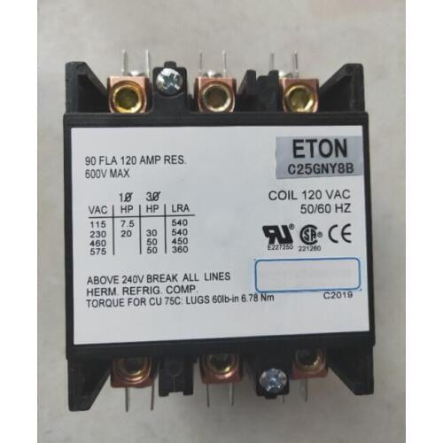 C25GNY8 C25GNY8B HPR130XD Plasma contactor 003139 003249MAXPro200 AC120V coil 50/60Hz