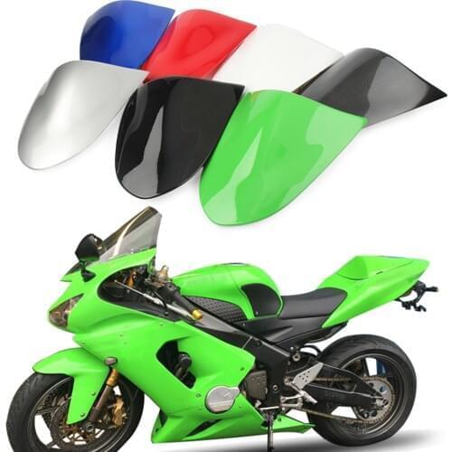 Ninja ZX6R Seat Back Covers Rear Pillion Passenger Cowl Fairing Parts For Kawasaki ZX-6R 2005 2006 Motorcycle Accessories