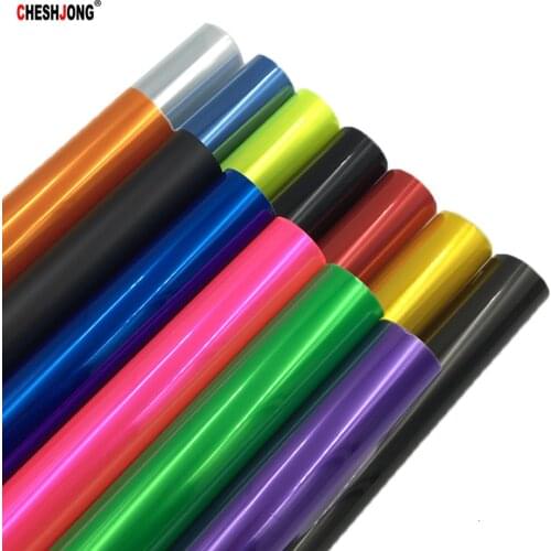Cheshjong Car Tint Headlight Fog Taillight Vinyl Smoke Film Sheet Wrap Sticker Multicolor Cover Automobiles Car Styling 30*100cm