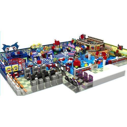 Customized soft playground and electric coin games for kids indoor park factory price YLW-IN17005A