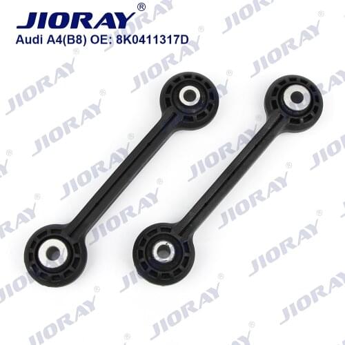 JIORAY Pair Front Axle Sway Bar End Plastic Stabilizer Link Ball Joint For Audi A4 8K2 8K5 B8 A5 8F7 8TA A6 C7 A7 Q5 8K0411317D