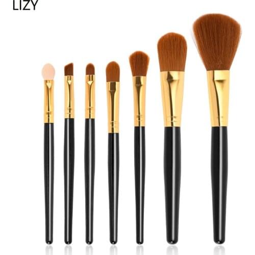 LIZY Makeup Brushes Tool Set Lash Brush Cosmetic Powder Eye Shadow Foundation Sculpting Eyeliner Blush Blending Beauty Brushes