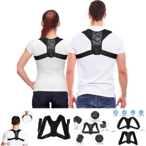 Posture Corrector Adjustable Back Shoulder Support Correction Belt for Adult Kids Tank Top