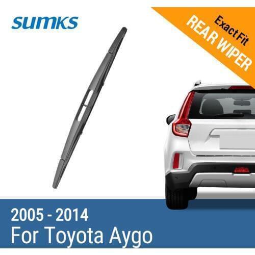 SUMKS Rear Wiper Blade for Toyota Aygo 2005 2006 2007 2008 2009 2010 2011 2012 2013 2014