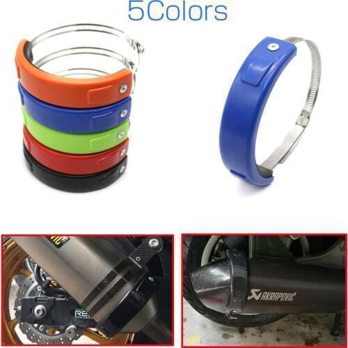 Hot sell motorcycle accessories Silencer/Exhaust Oval Exhaust Orange Protector For KTM 640 / 950 / 990 / 1050 / 1190 Adventure