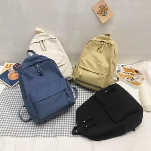 Fashion Women Backpack Cute Casual Backpack New Nylon School Backpack Teenager Girl Student School Bags Mochilas Backpack Female