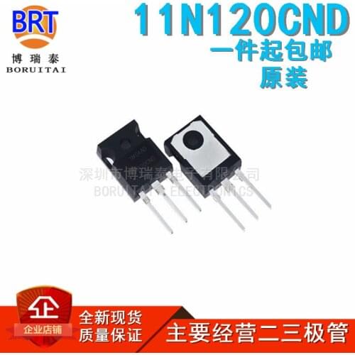 10pcs/lot Original 11n120cnd Hgtg11n120cnd TO-3P Inverter Field Effect IGBT Tube