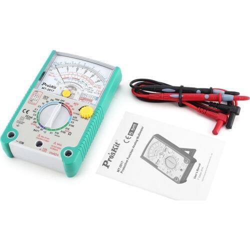Proskit MT-2017 AC/DC Analog Graph Pointer Multimeter Ammeter Resistance Capacitance Diode Volt Amp Ohm hFE LED Meter