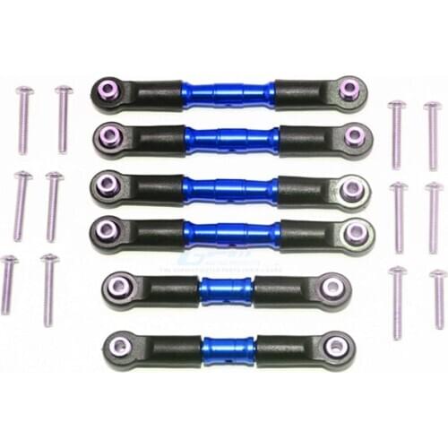 Aluminum alloy positive and negative teeth bold adjustable rod set GPM For ARRMA 1/10 GRANITE 4X4 MAG160