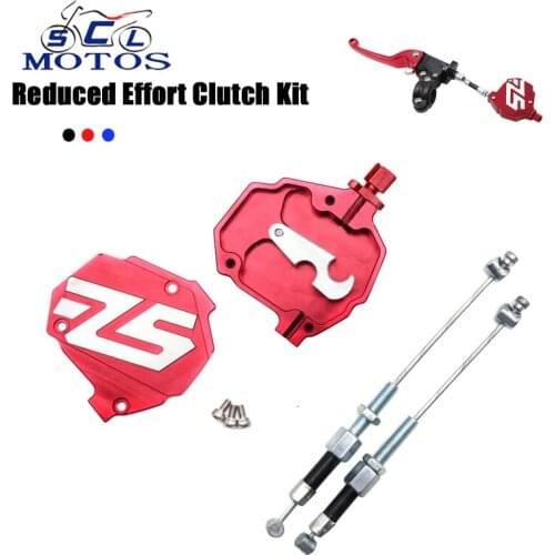 Sclmotos- Motorcycle Stunt Clutch Easy Pull Cable System For Yamaha R6 MT09 YZ YZF CR CRF WR 250 450 CB500 Z800 KX KXF CBR GSXR