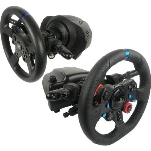 NWTC21 ETS2 ATS racing simulator Logitech G27/G29/ Thrustmast T300 racing wheel adaptor Turnling light Wiper truck Simulator kit