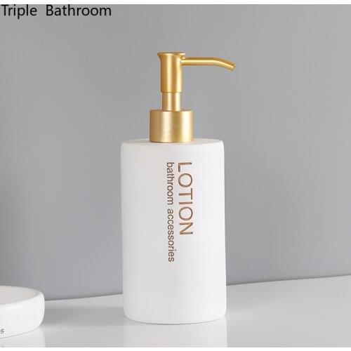 Modern Resin Wash Set Home Accessories Portable Soap Dish Mouth Cup Toothbrush Holder Liquid Soap Bottle Bathroom Toiletry Set