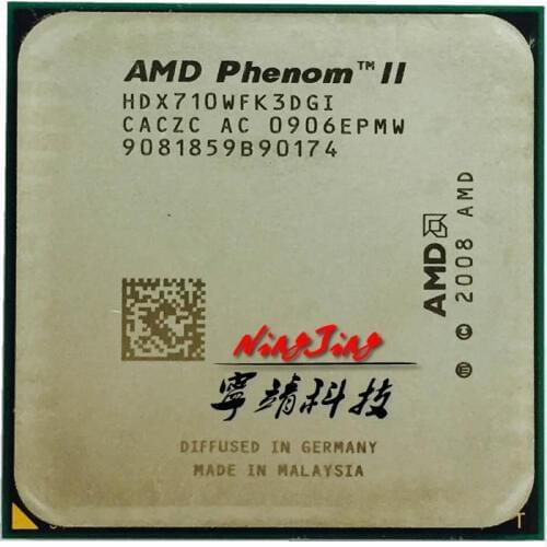 AMD Phenom II X3 710 2.6 GHz Triple-Core CPU Processor HDX710WFK3DGI Socket AM3