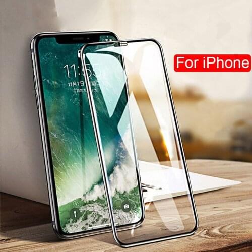 Tempered Glass For iPhone 12 11 Pro Max Screen Protector Film For iPhone 12 Mini 6s 7 8 Plus X XR XS SE 2020 5 Protective Glass