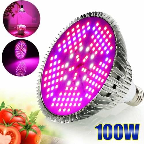 100W 120W LED Grow Light Bulb Full Spectrum Hydroponics Phyto Lamp For Indoor Vegetable Flower Seedlings Plants Lighting