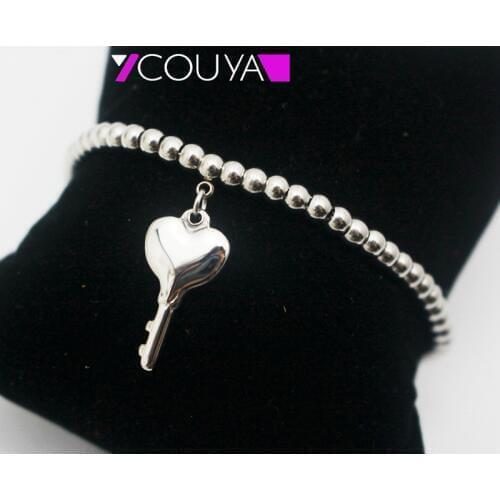 2016 Beads Bracelets & Bangles With Key Pendant Bohemian Summer Jewelry for Women Pulseras Mujer Femme