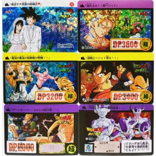 45pcs/set Super Saiyan Dragon Ball Z Original Plot Heroes Battle Card Ultra Instinct Goku Vegeta Game Collection Cards