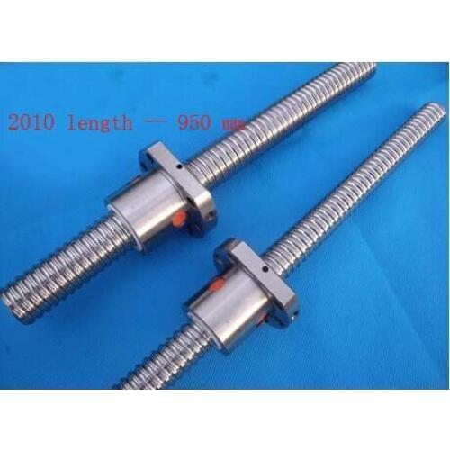 Acme Screws Diameter 20 mm Ballscrew SFU2010 Pitch 10 mm Length 950 mm with Ball nut CNC 3D Printer Parts