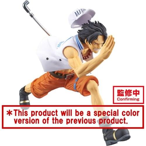Bandai Pre-Sale One Piece 13Cm Ace Anime Figure Model Japanese Anime Figure Model Ornaments Pvc Model Cartoon Toys