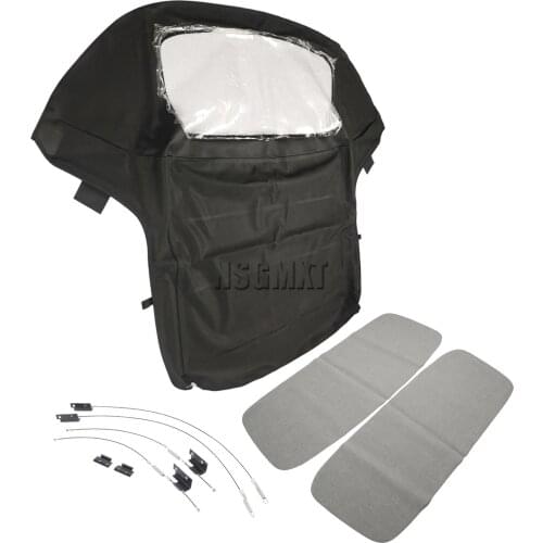 AP03 BM-33902 FOR BMW Z3 1996-2002 Convertible Soft Top Replacement & Plastic window Black Twill new