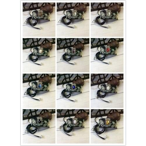 Dongli Black Embroidered Hanfu Ming Dynasty Costume Headdress Martial Arts Men and Women Bundle Hair Tiara Head Crown Top Clip